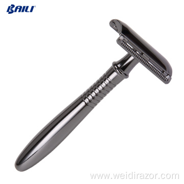 Safety Razor,Classic Long Handle Safety Wet Shaving Kit